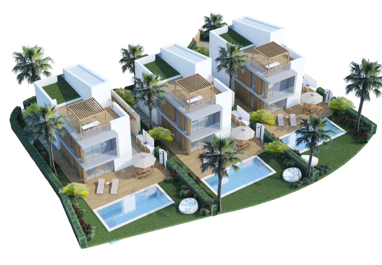 Villa/Dettached house in Paralimni - Kapparis Seaside Residence H3