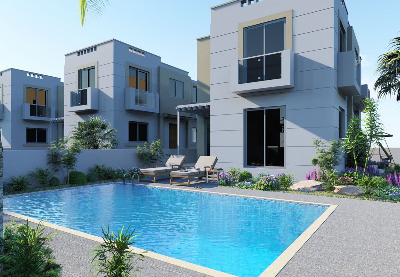 Villa/Dettached house in Protaras - New 3 bedroom villas close to Paralimni Marina