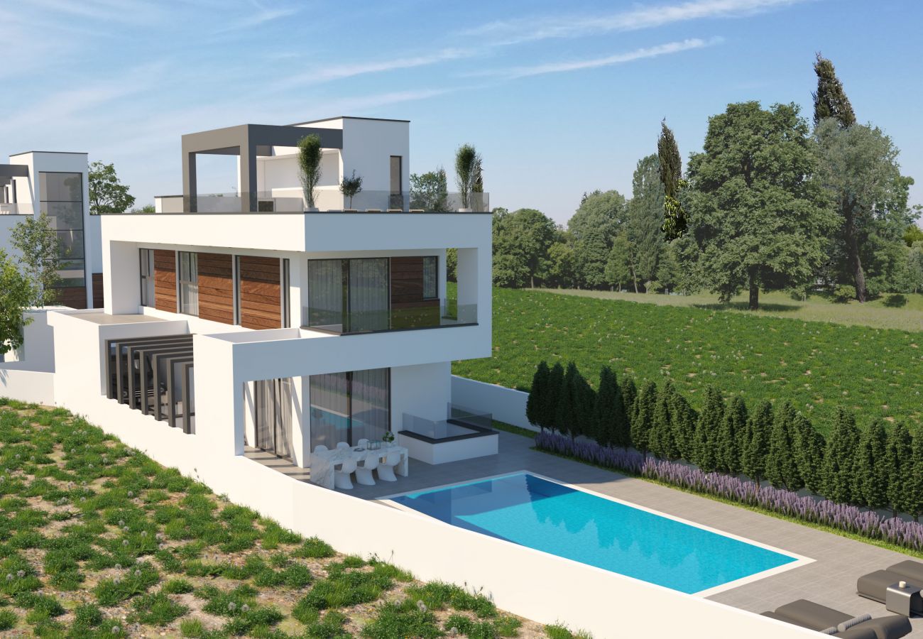 Villa/Dettached house in Protaras - New Boutique Project 3 Bed 3 Bath In Protaras