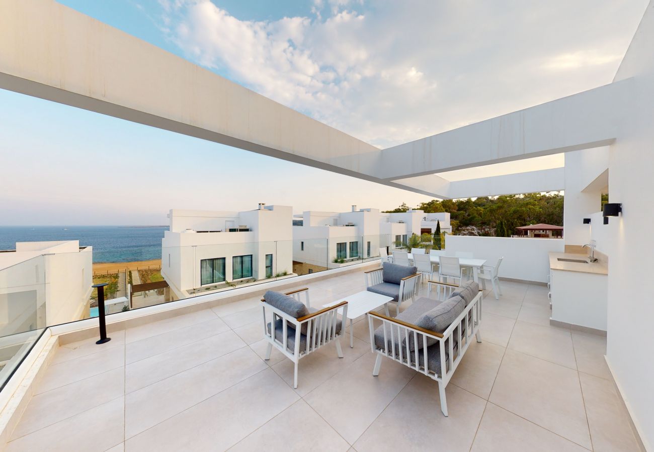 Villa in Protaras - Periyiali Side Seaview Villa Kalliopi
