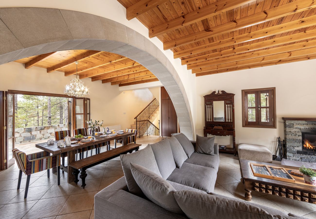 Villa in Pedoulas - Troodos Mature Pine Chalet 