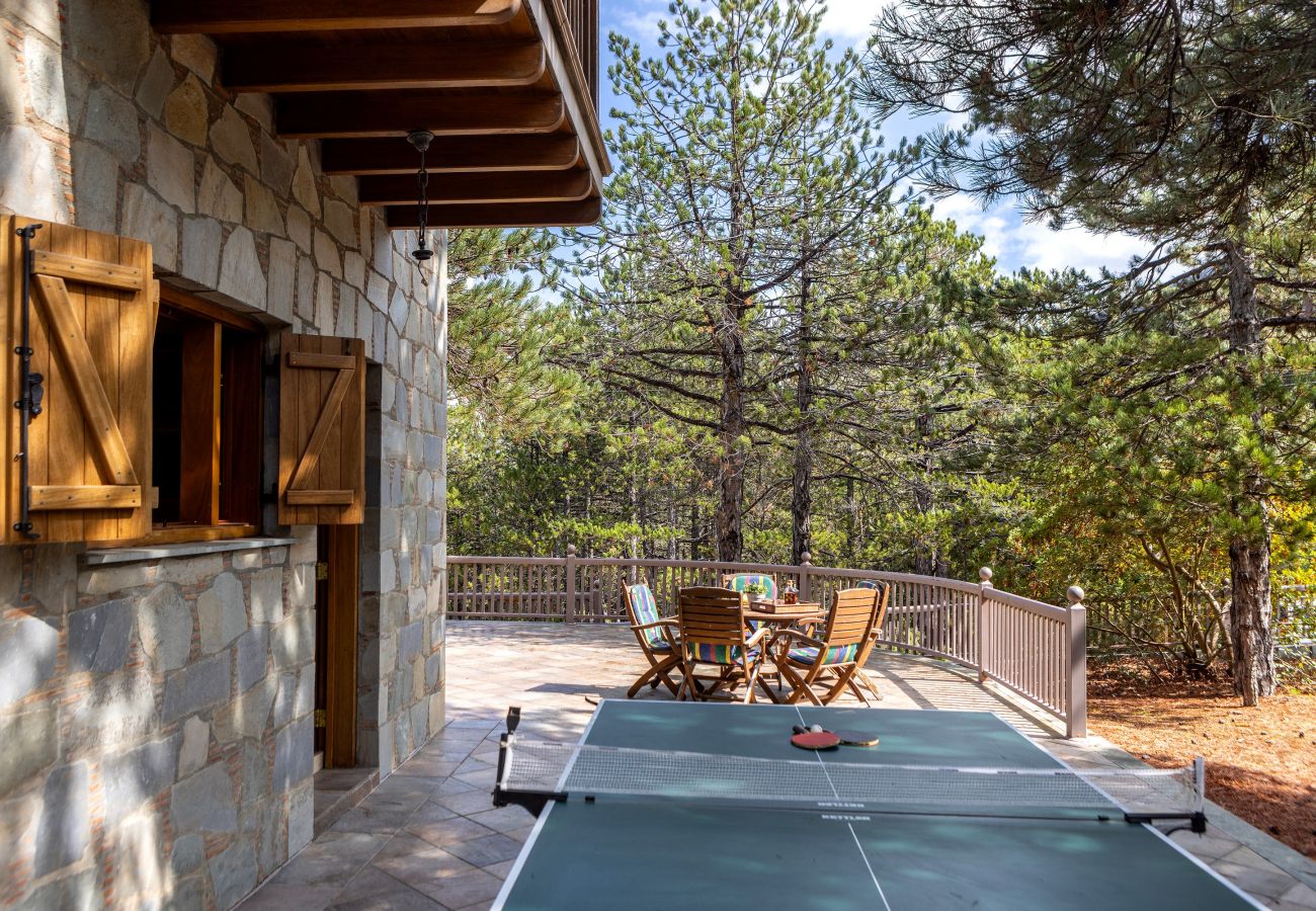 Villa in Pedoulas - Troodos Mature Pine Chalet 