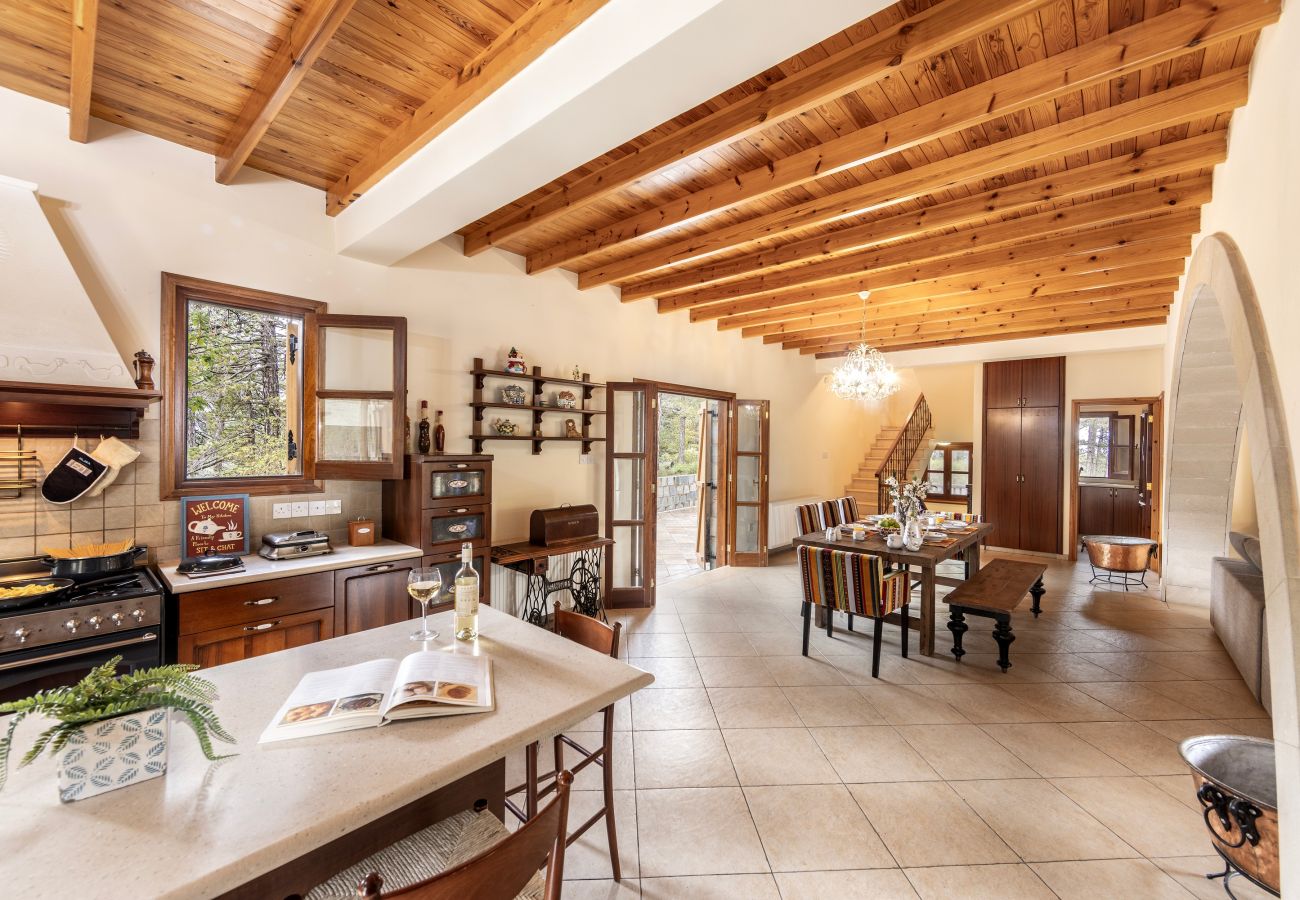 Villa in Pedoulas - Troodos Mature Pine Chalet 