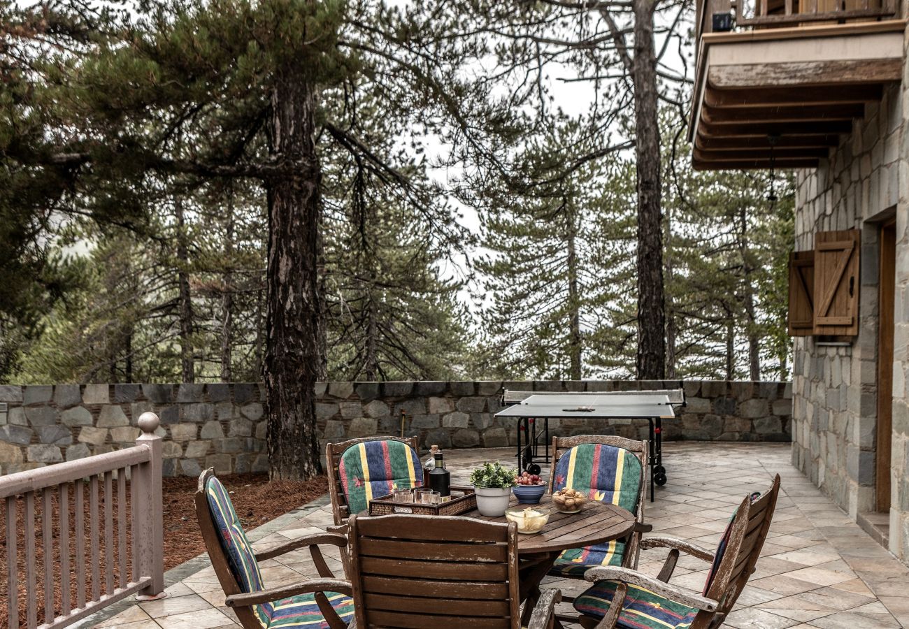 Villa in Pedoulas - Troodos Mature Pine Chalet 
