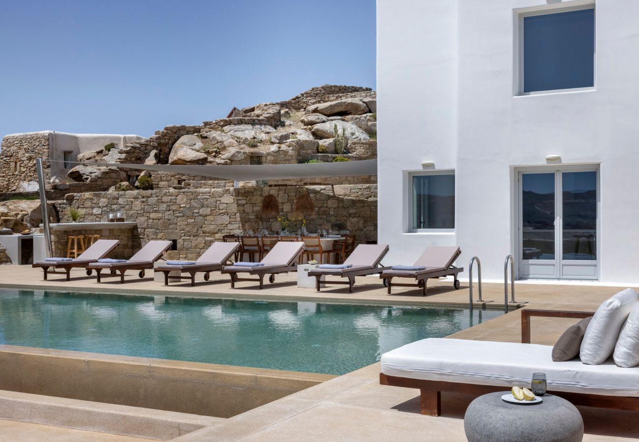Villa in Mykonos - Mykonos Seaview Villa Alea 