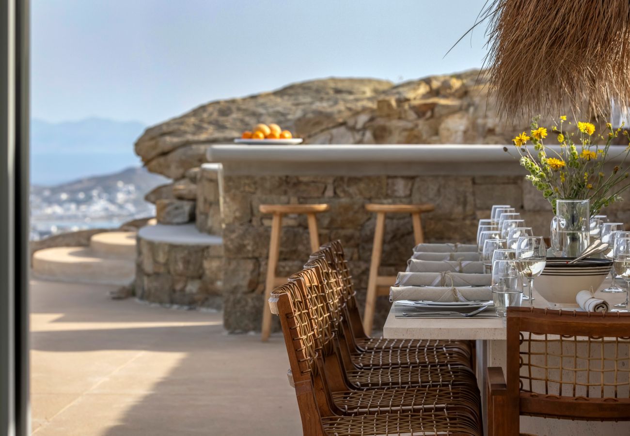 Villa in Mykonos - Mykonos Seaview Villa Alea 