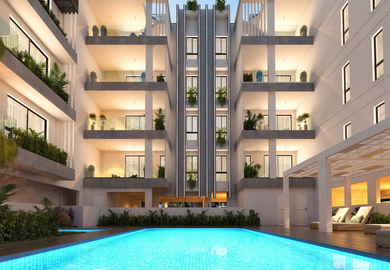 Apartment in Larnaca - Paradise 2-Bedroom Apartment with views in Larnaca's Center